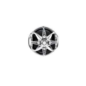 Thomas Sabo Royalty Stern schwarz als Karma Bead
