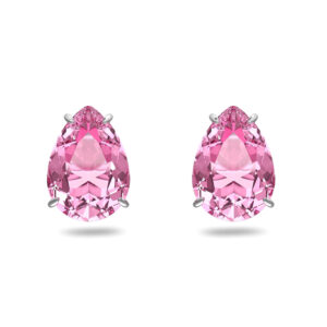 Gema Swarovski Ohrringe Tropfen in Rosa
