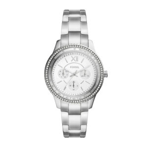 Moderne Multifunktion Fossil Damenuhr Stella Sport