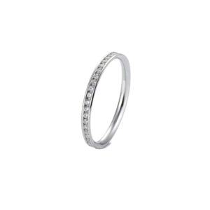 Memory Ring Breuning mit Diamanten voll ausgefasst