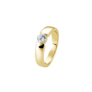 Halbkaräter Diamant Ring Breuning mit GIA-Zertifikat
