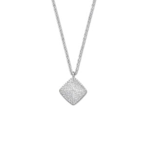 Swarovski Pyramiden Anhänger mit funkelndem Kristall