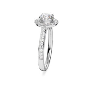 Eleganter Damenring Swarovski Attract Light Round