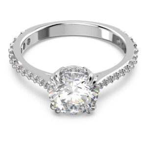 Swarovski Solitär Ring mit maximaler Brillanz