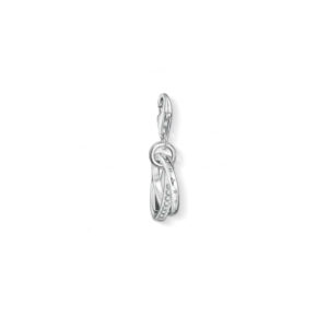 Thomas Sabo Charm Club Verschlungene Ringe Silber