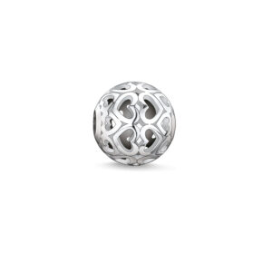 Thomas Sabo Karma Bead Herz Anhänger Silber
