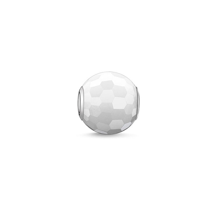 Weißer Facettierter Jade Karma Bead Thomas Sabo