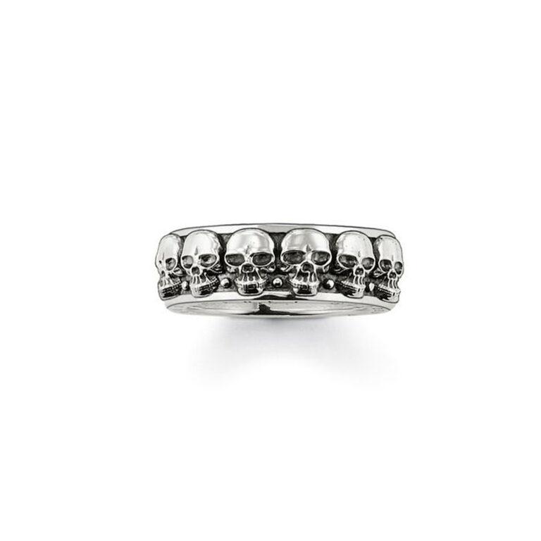 Massiver Silber Ring Totenköpfe von Thomas Sabo