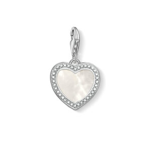 Thomas Sabo Herz Charm Anhänger mit Perlmutt