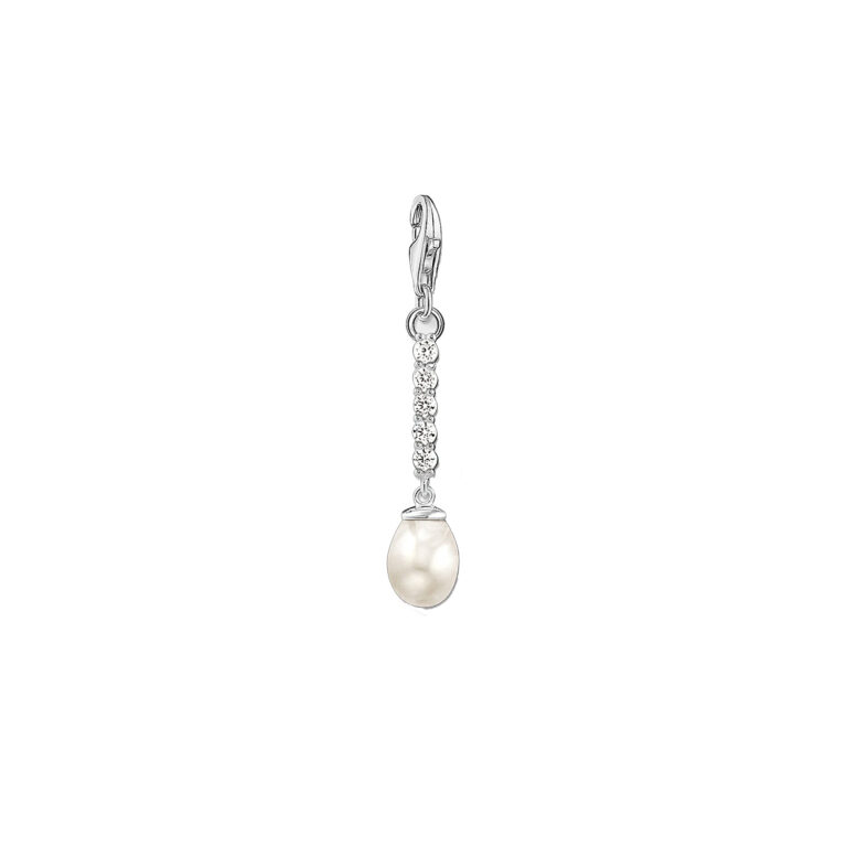 Thomas Sabo Charm Anhänger Perle aus Silber