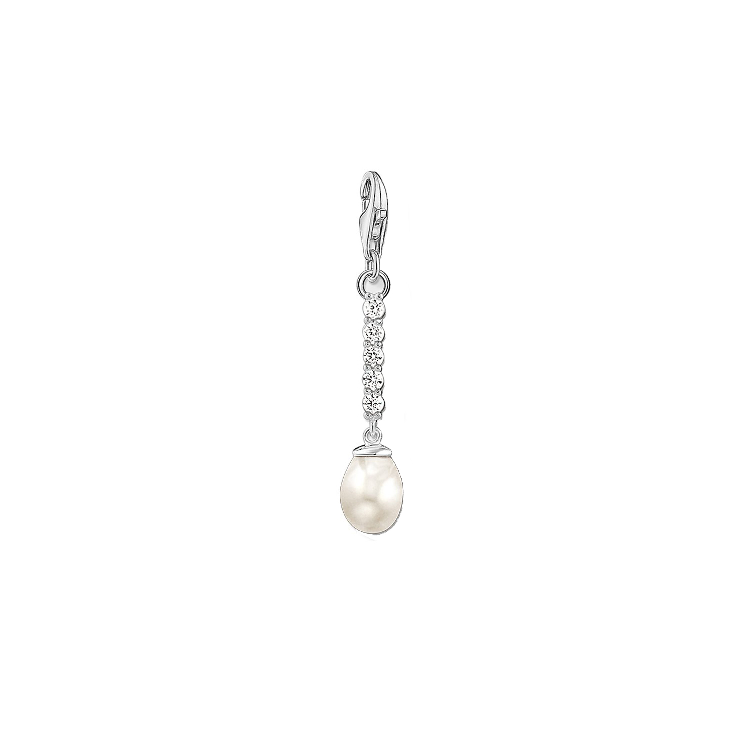 Thomas Sabo Charm Anhänger Perle aus Silber – Bild 1
