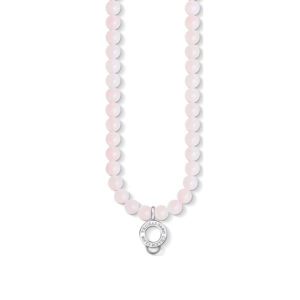 Rosenquarz Halskette von Thomas Sabo für Charms