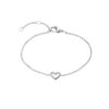 Zartes Boccia Titan Herz Armband extrem leicht - Thumbnail Image 1
