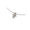 Boccia Titan Kreuz mit Diamanten ges. 0,06 Karat - Thumbnail Image 1