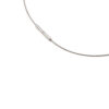 Ultradünner Boccia Damen Halsreif Edelstahl 0,8MM - Thumbnail Image 2